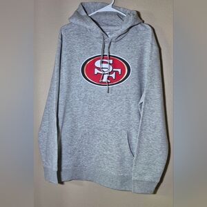 Fanatics Men's Size XL Gray and Red San Francisco 49ers Sweatshirt NWOT